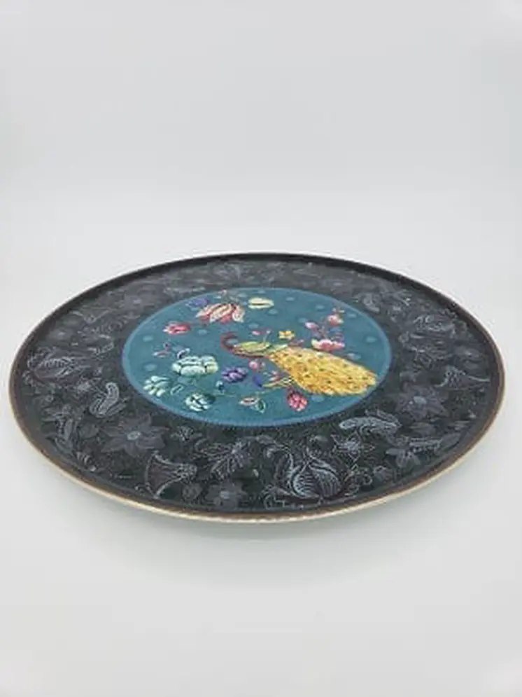 Bloom Peacock - Cake Plate
