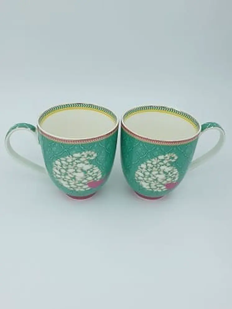 Gift Bird - Coffee Mug Blue x 6 Set