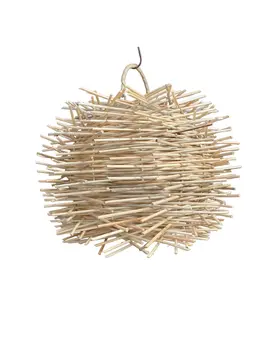 Large Long Bai Rattan Lampshade