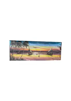 Traditional Sea View Bali Art Painting