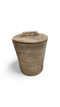 Bali Traditional Rattan Basket Bin