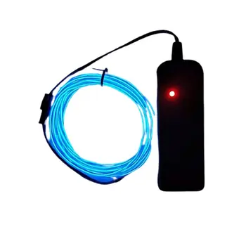 Electro Luminescent Wire 3 Foot Blue