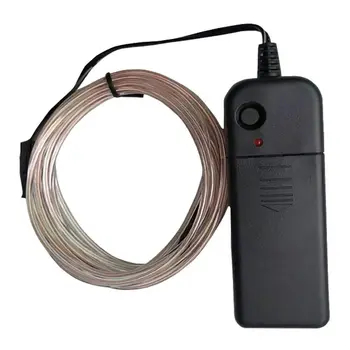 Electro Luminescent Wire 3 Foot White