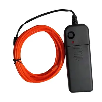 Electro Luminescent Wire 12 Foot Orange