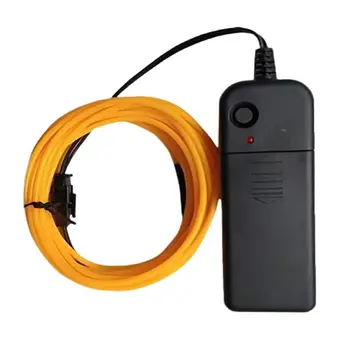 Electro Luminescent Wire 20 Foot Yellow