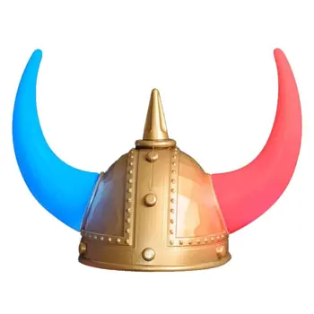 Viking Helmet with Light Up Horns
