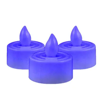 Electronic Tea Light Candle Blue