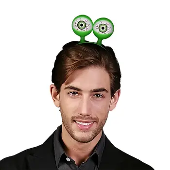 Flashing Spooky Eyeballs Headband