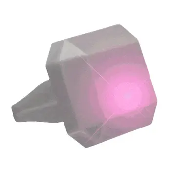 Huge Gem Emerald Cut Color Changing Diamond Ring