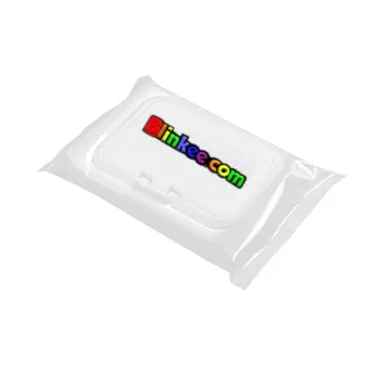 Customizable Antibacterial Hand Wet Wipes with Lid Pack of 150