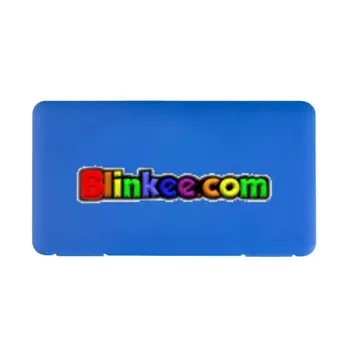 Pack of 150 Printable Antibacterial Plastic Face Mask Case with 5 Disposable Masks Blue