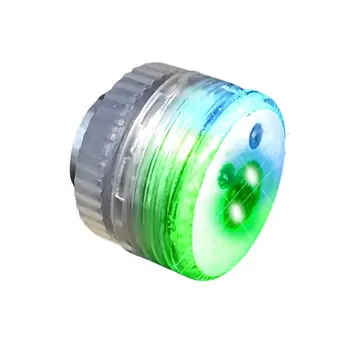 Blue Jade Magnetic Flashing Body Light Lapel Pins