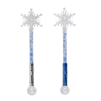 1 Case Light Up Snowflakes Wand with Prism Ball