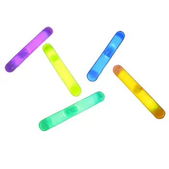 Pack of 50 Jumbo Glow Sticks Refill for Glow Stick Golf Ball Multicolor