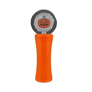 Light Up Mini Super Spinning Pumpkin Multicolor Wand