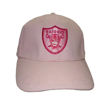 Las Vegas Raiders Pink Flashing Fiber Optic Cap