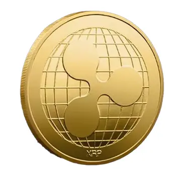 Ripple Royalty Edition XRP Collector Gold Plated Coin