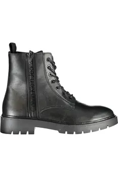 CALVIN KLEIN BLACK MEN'S BOOT FOOTWEAR