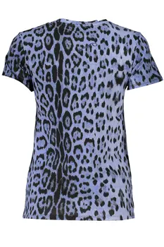 CAVALLI CLASS WOMEN'S SHORT SLEEVE T-SHIRT BLUE