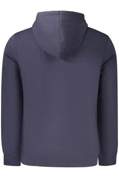 BOSS MEN'S BLUE ZIP-UP SWEATSHIRT