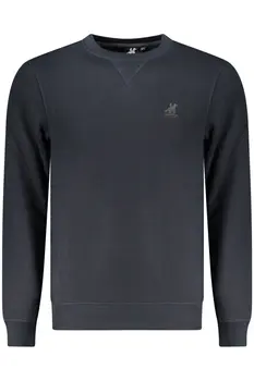 US GRAND MEN'S BLUE ZIP-UP SWEATSHIRT