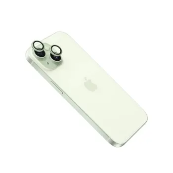 Fixed Apple iPhone 16 / 16 Plus kameravédő üveg - Zöld