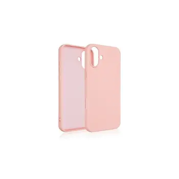 Beline Silicone iPhone 16 Plus 6.7" tok, iPhone 16 Plus készülékhez, rózsaarany