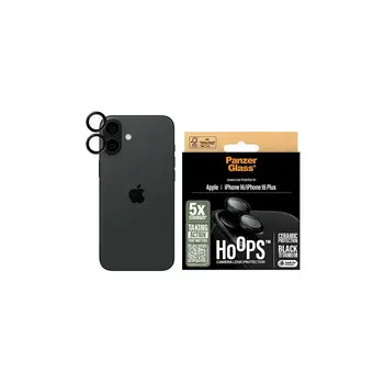 PanzerGlass Hoops kerámia lencsevédő iPhone 16 6.1" / iPhone 16 Plus 6.7" készülékhez 1281