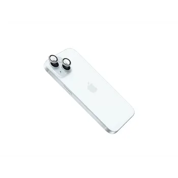 Fixed Apple iPhone 16 / 16 Plus kameravédő üveg - Ezüst