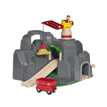 BRIO World Alagút daruval