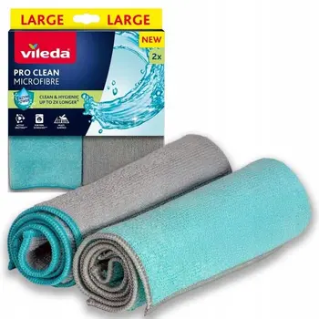 Mikroszálas kendő enzimekkel Vileda Pro Clean 2 db.