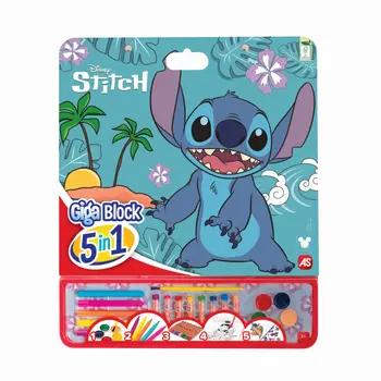 AS CRAFT Giga színező 5 az 1-ben Disney Stitch