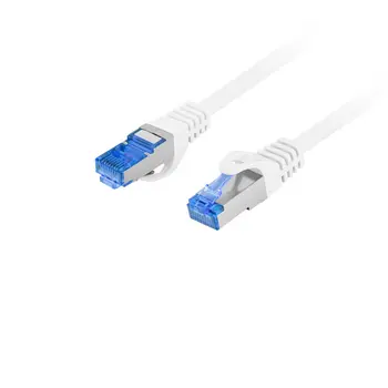 Lanberg S/FTP CAT6a Patch kábel 15m Fehér