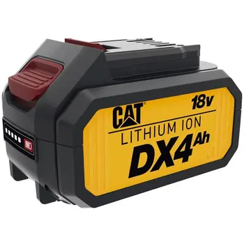 CAT WATCHES DXB4 Power+ Click Stop akkumulátor 18V 4.0Ah Li-Ion LED 15735