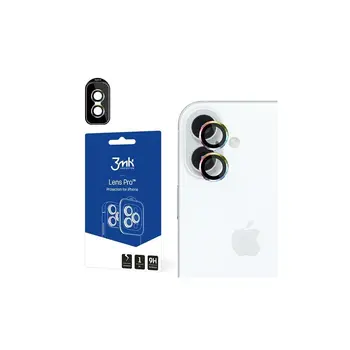 3MK lencsevédő Pro iPhone 16/16 Plus készülékhez szivárvány