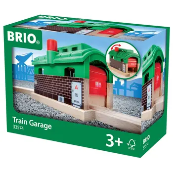 BRIO World Vonatgarázs