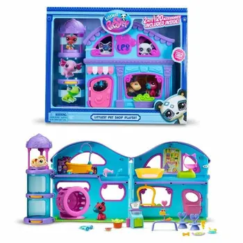 Playset Bandai The Big House Littlest Pet Shop 22 Pieces