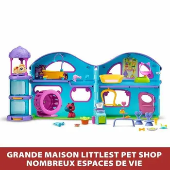 Playset Bandai The Big House Littlest Pet Shop 22 Pieces