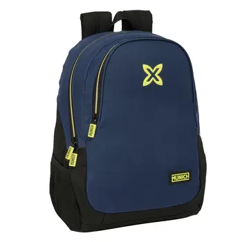 School Bag Munich Track Blue Black 32 x 44 x 16 cm