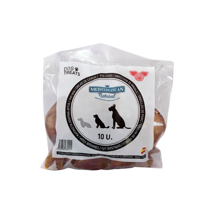 Dog Snack Mediterranean Natural Pig's ears