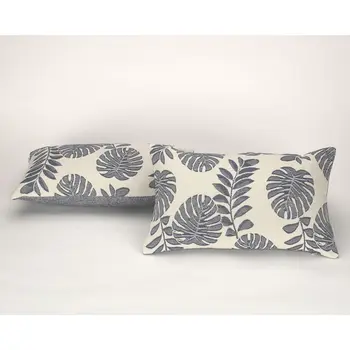 Cushion cover Alexandra House Living Ordesa Blue 30 x 50 cm 30 x 1 x 50 cm 2 Units