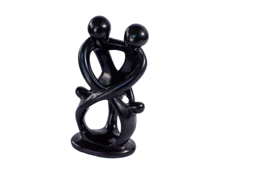 Lover Embrace - Couple Soapstone Sculpture