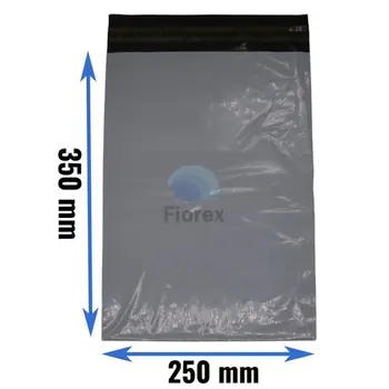 Futártasak szürke színű, leragasztható 250x350 mm