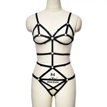 Nightclub Breasts Chest Harness Lingerie