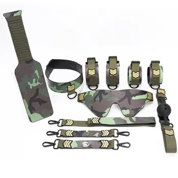 Wholesale Camouflage Bondage Equipment for Army Cosplay