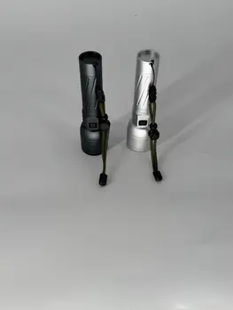All Weather Flashlight, Charcoal or Silver
