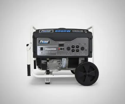 Pulsar 6000-Watt Gas Power Portable Generator (CARB)