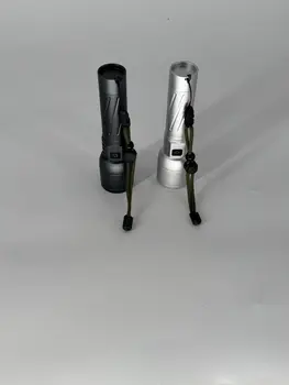 All Weather Flashlight, Charcoal or Silver