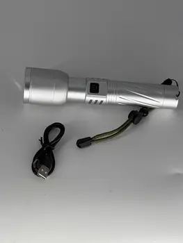 All Weather Flashlight, Charcoal or Silver