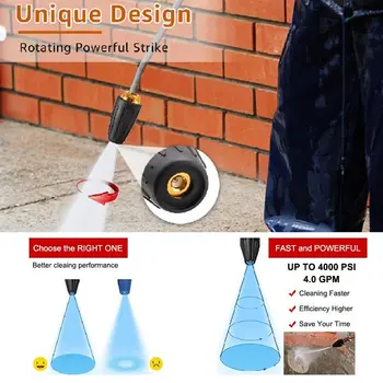 Rotating Turbo Nozzle 3.5 orifice w/set of tips